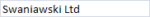 Swaniawski Ltd